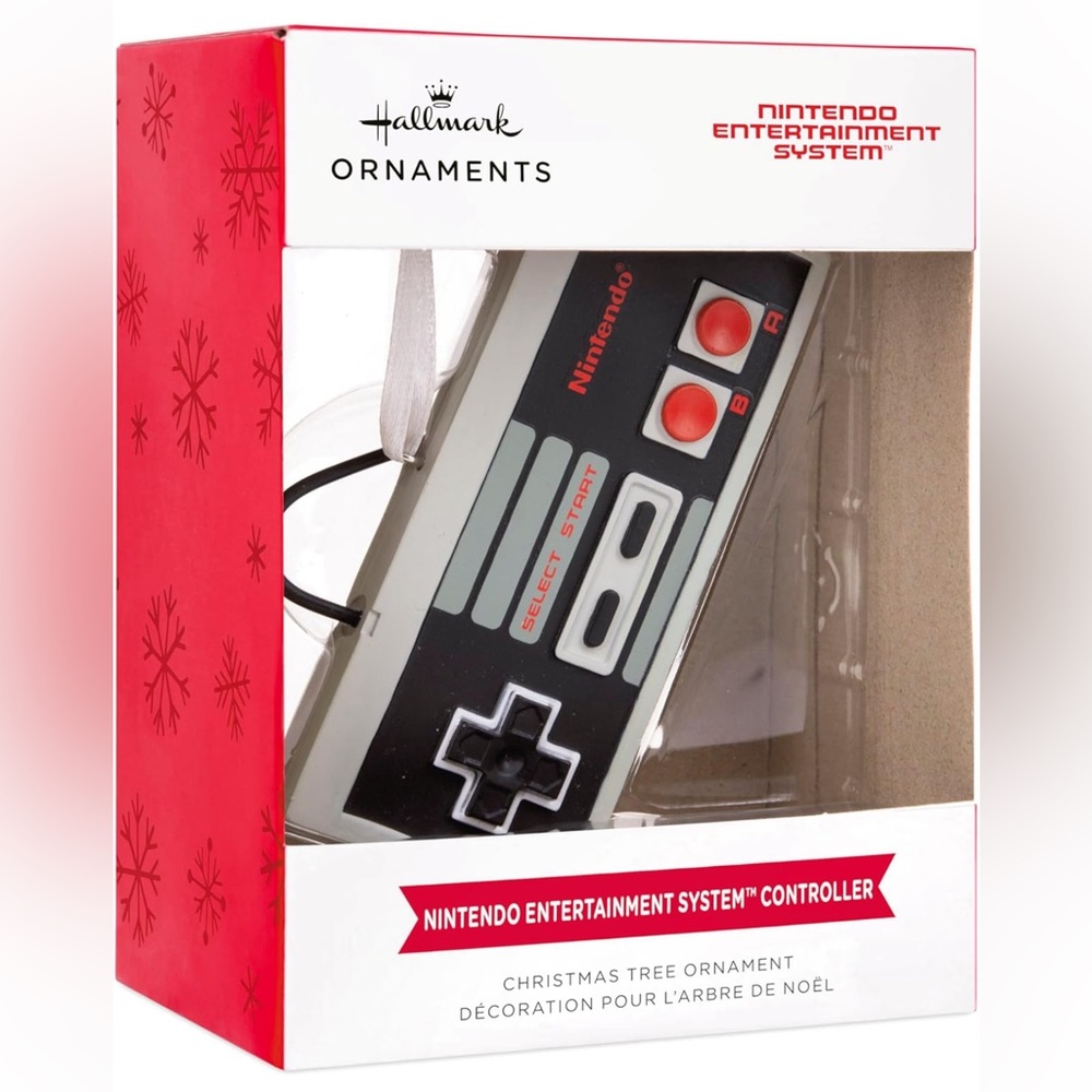 Hallmark Nintendo Entertainment System Controller Christmas Ornament New In Box